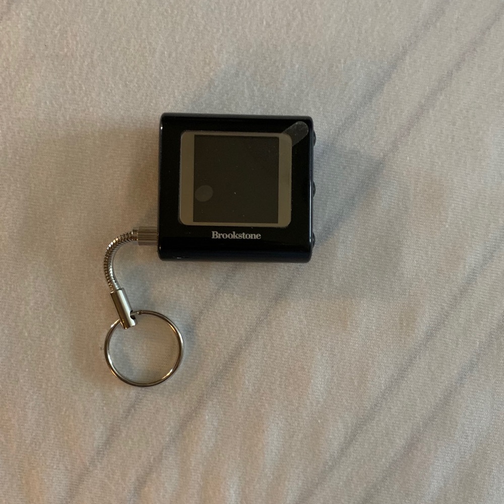 Brookstone Digital Keychain